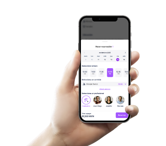 app de reservaciones